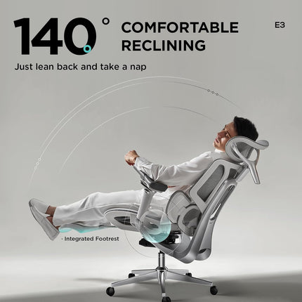 Pro Ergonomic Chair with Footrest